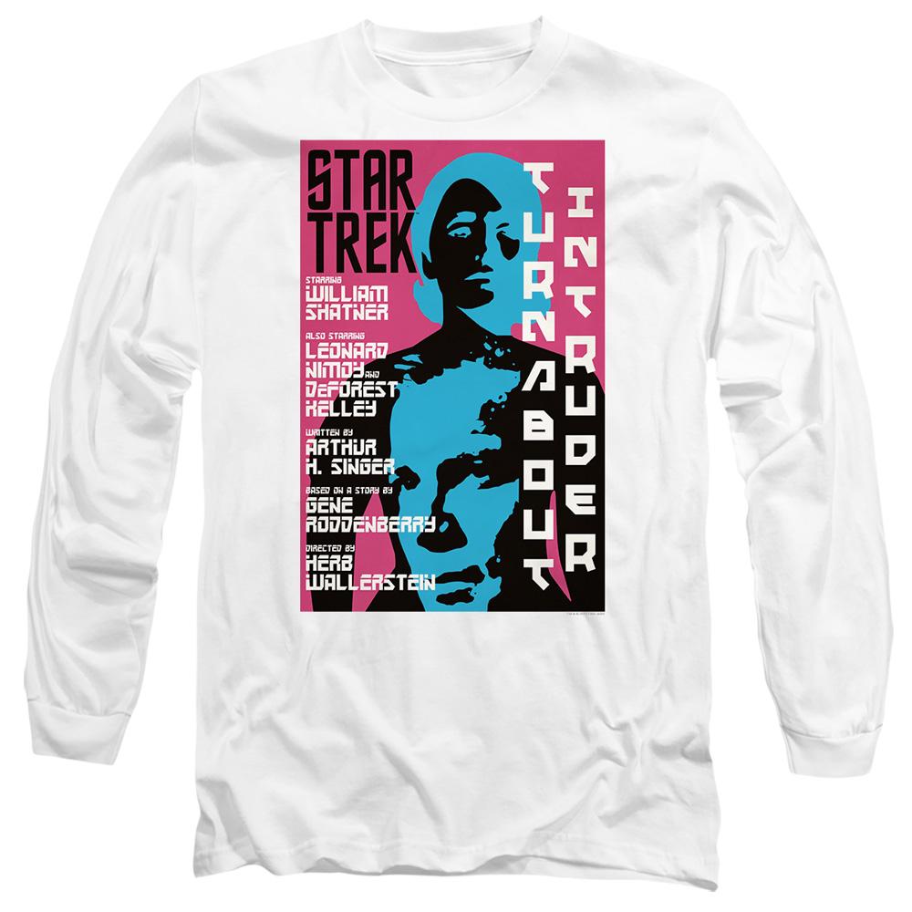 White - Side - Star Trek Unisex Adult The Original Series Episode 79 T-Shirt