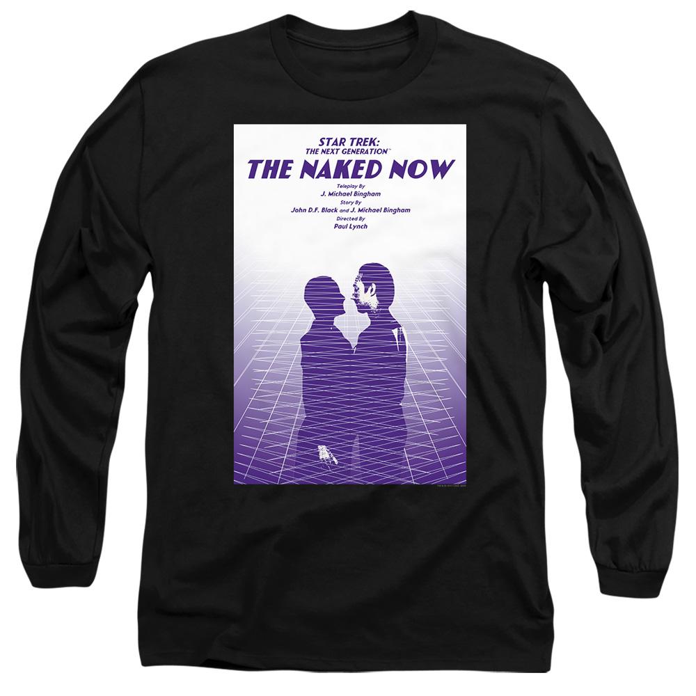 Black - Side - Star Trek Unisex Adult The Next Generation Season 1 Episode 3 T-Shirt