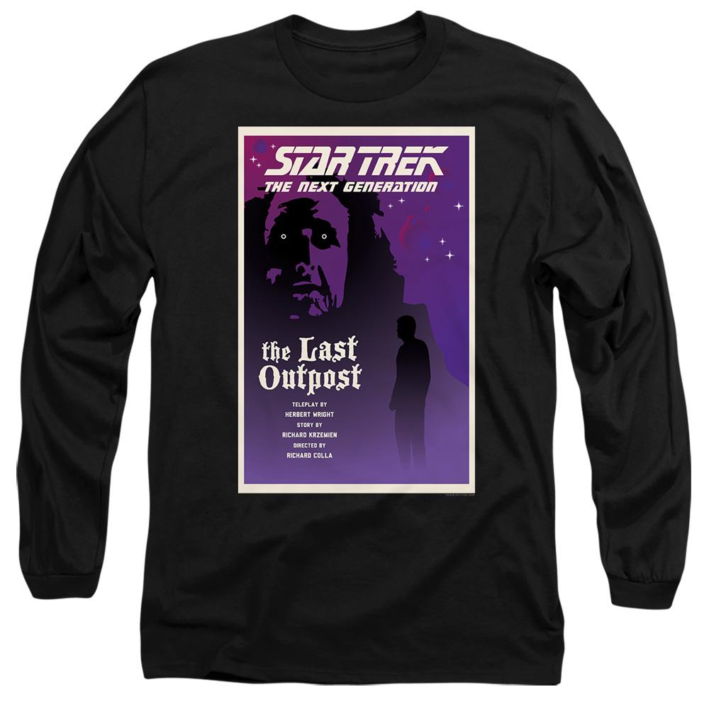 Black - Side - Star Trek Unisex Adult The Next Generation Season 1 Episode 5 T-Shirt