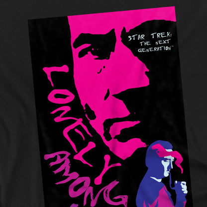 Black - Front - Star Trek Unisex Adult The Next Generation Season 1 Episode 7 T-Shirt