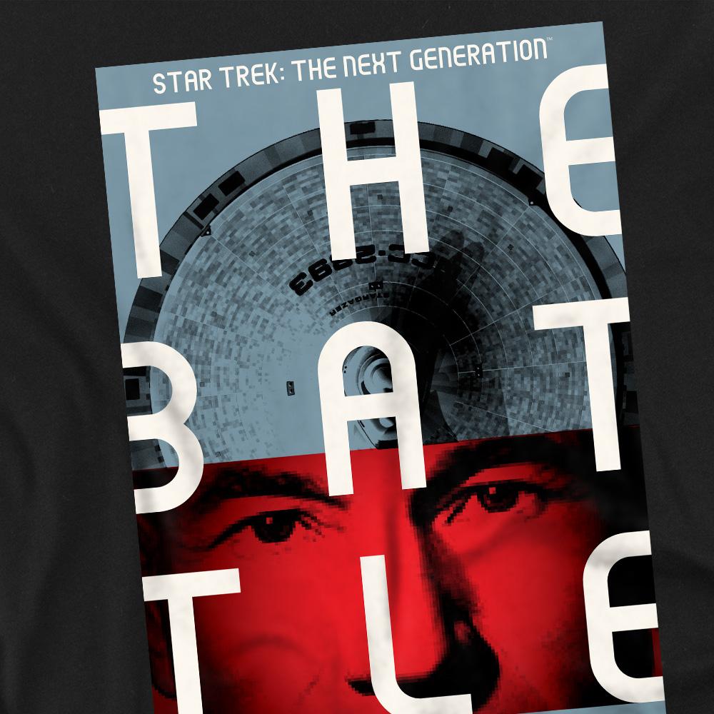 Black - Back - Star Trek Unisex Adult The Next Generation Season 1 Episode 9 T-Shirt