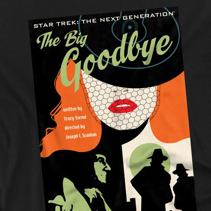 Black - Back - Star Trek Unisex Adult The Next Generation Season 1 Episode 12 T-Shirt