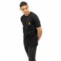 Black - Lifestyle - Garfield Mens Embroidered T-Shirt
