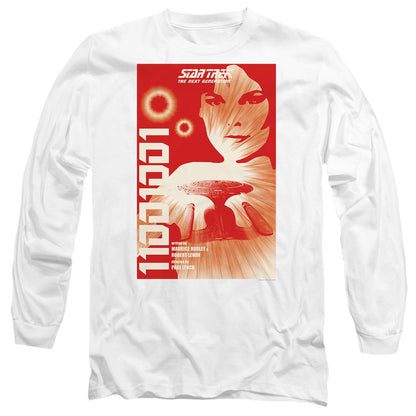 White - Side - Star Trek Unisex Adult The Next Generation Season 1 Episode 15 T-Shirt
