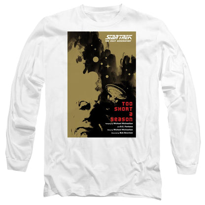 White - Side - Star Trek Unisex Adult The Next Generation Season 1 Episode 16 T-Shirt