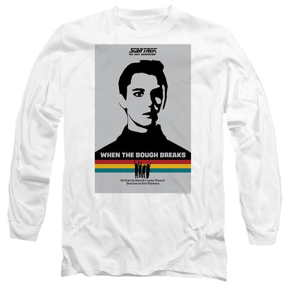 White - Side - Star Trek Unisex Adult The Next Generation Season 1 Episode 17 T-Shirt