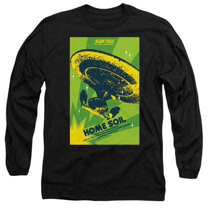 Black - Side - Star Trek Unisex Adult The Next Generation Season 1 Episode 18 T-Shirt