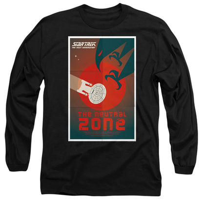 Black - Side - Star Trek Unisex Adult The Next Generation Season 1 Episode 26 T-Shirt