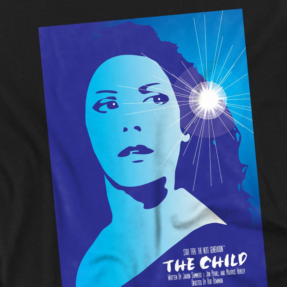 Black - Back - Star Trek Unisex Adult The Next Generation Season 2 Episode 1 T-Shirt