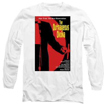 White - Side - Star Trek Unisex Adult The Next Generation Season 2 Episode 4 T-Shirt