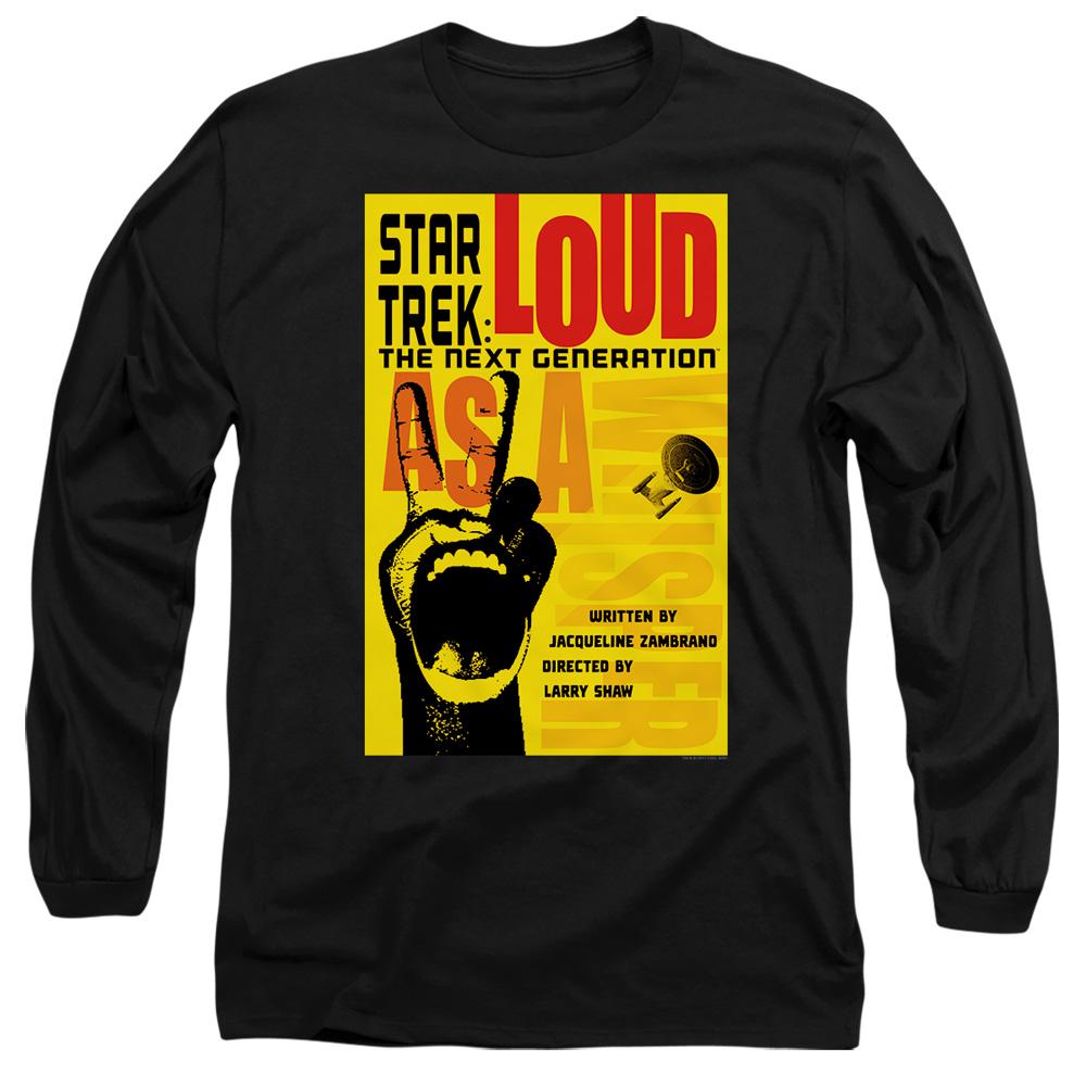 Black - Side - Star Trek Unisex Adult The Next Generation Season 2 Episode 5 T-Shirt