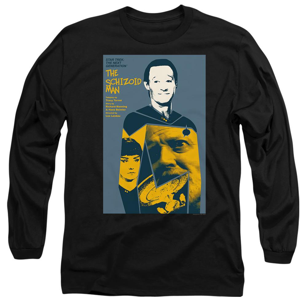 Black - Side - Star Trek Unisex Adult The Next Generation Season 2 Episode 6 T-Shirt
