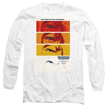 White - Side - Star Trek Unisex Adult The Next Generation Season 2 Episode 7 T-Shirt