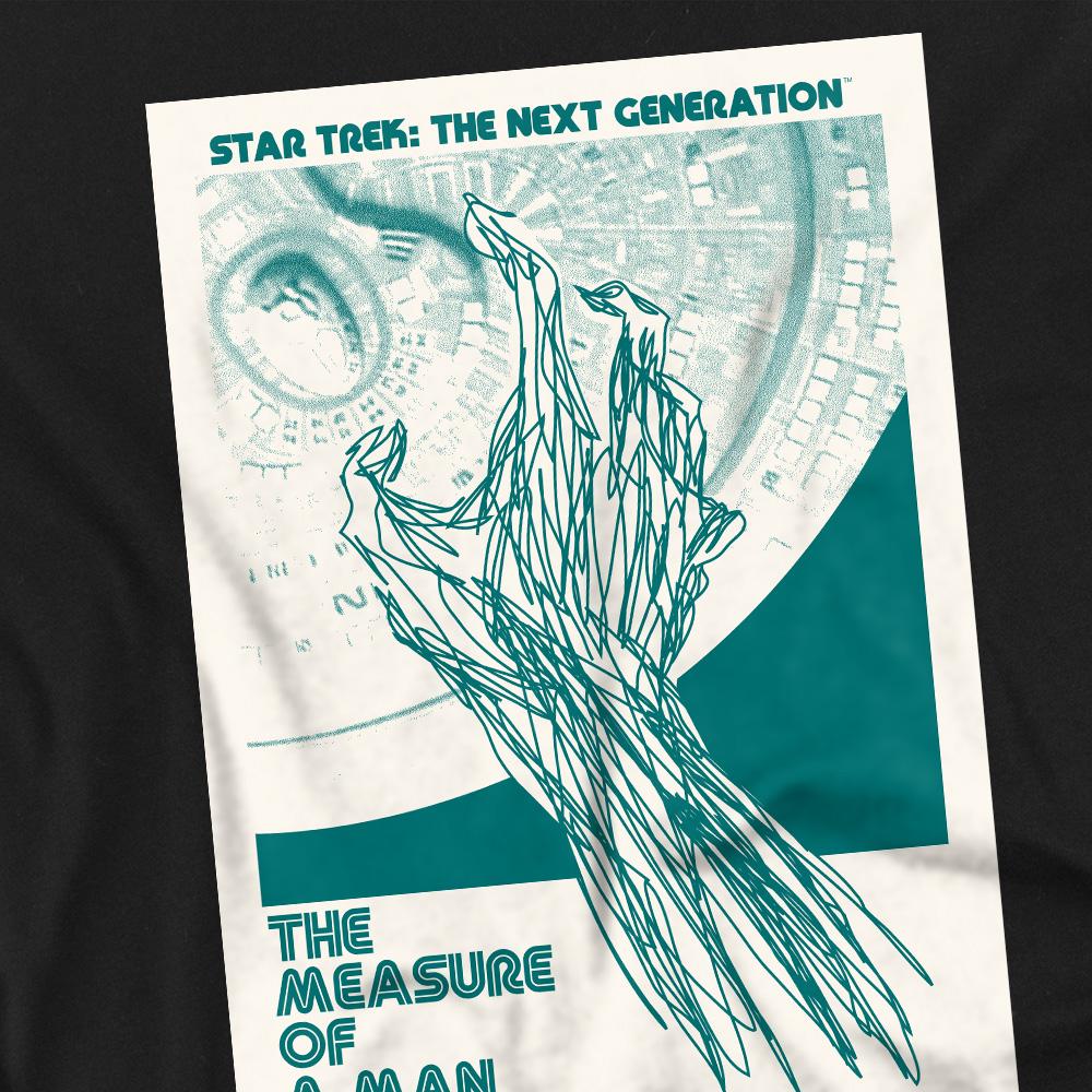 Black - Back - Star Trek Unisex Adult The Next Generation Season 2 Episode 9 T-Shirt