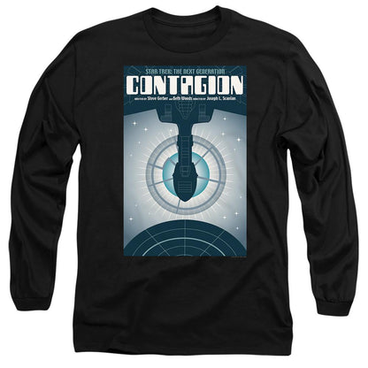Black - Side - Star Trek Unisex Adult The Next Generation Season 2 Episode 11 T-Shirt