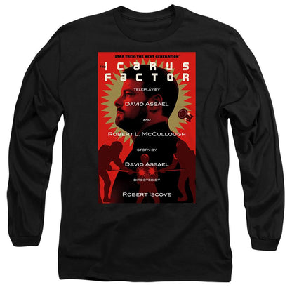 Black - Side - Star Trek Unisex Adult The Next Generation Season 2 Episode 14 T-Shirt