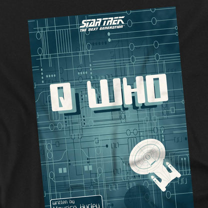 Black - Back - Star Trek Unisex Adult The Next Generation Season 2 Episode 16 T-Shirt