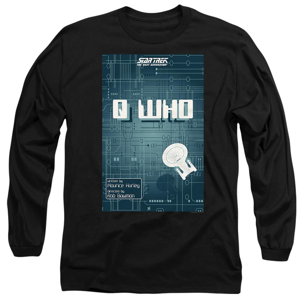 Black - Side - Star Trek Unisex Adult The Next Generation Season 2 Episode 16 T-Shirt