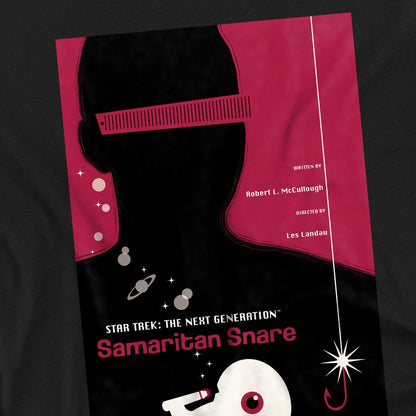 Black - Back - Star Trek Unisex Adult The Next Generation Season 2 Episode 17 T-Shirt