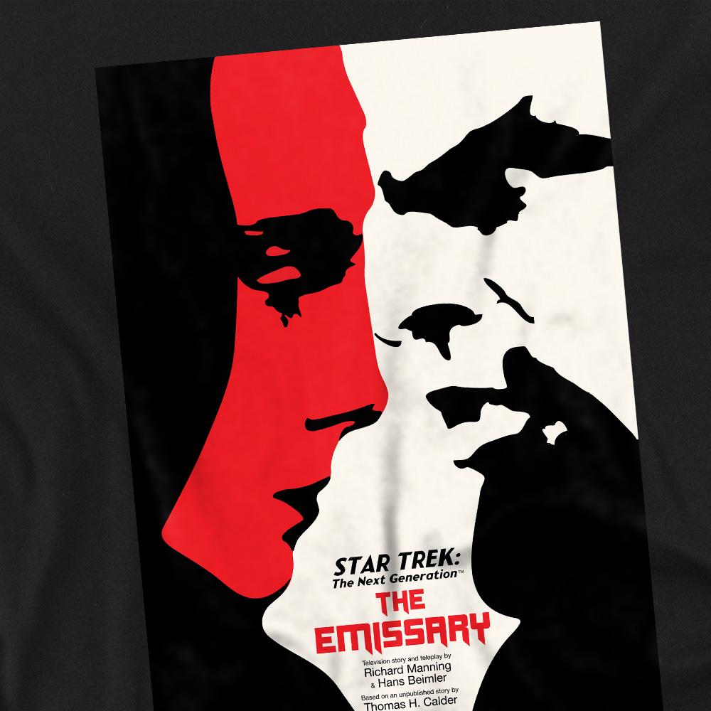 Black - Back - Star Trek Unisex Adult The Next Generation Season 2 Episode 20 T-Shirt