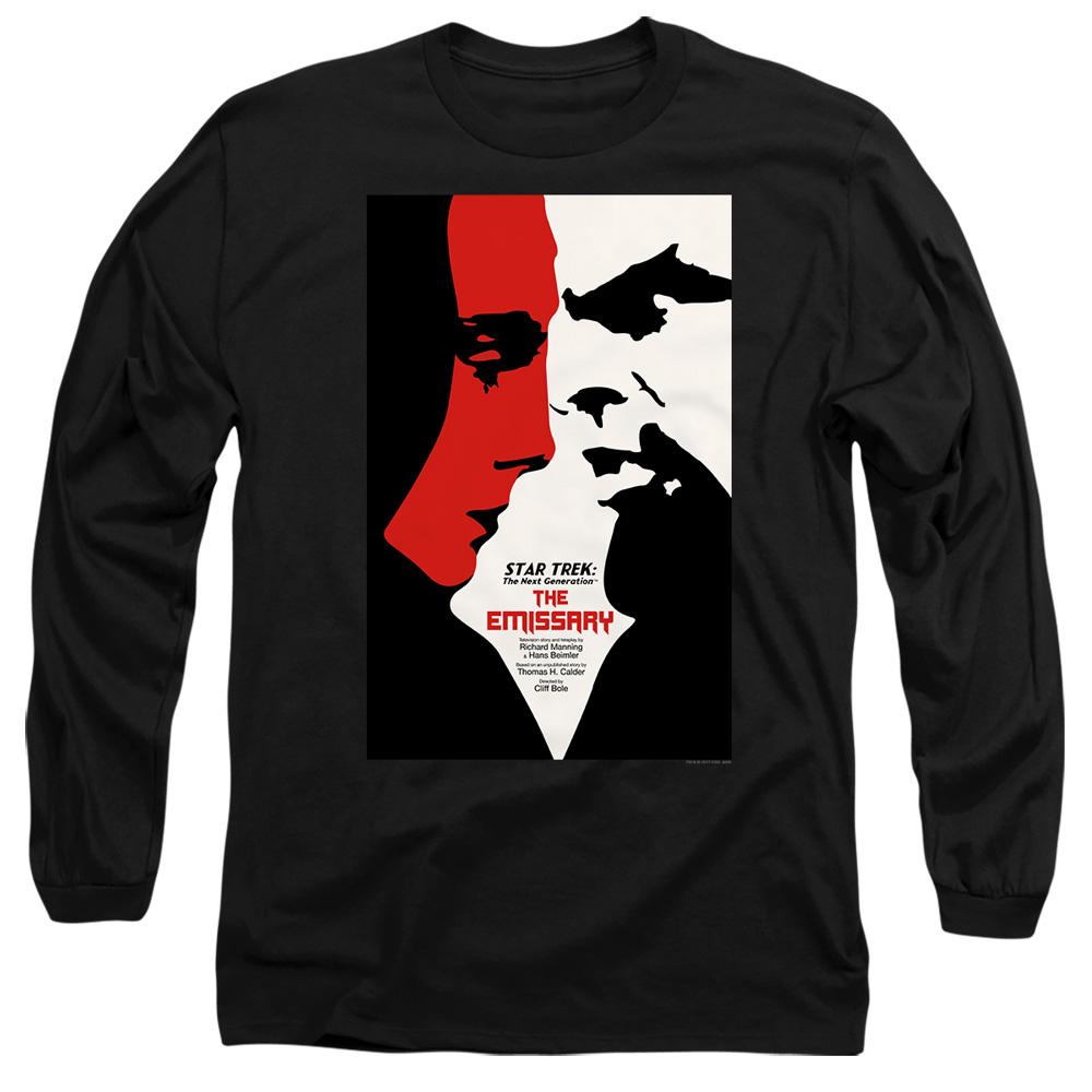 Black - Side - Star Trek Unisex Adult The Next Generation Season 2 Episode 20 T-Shirt