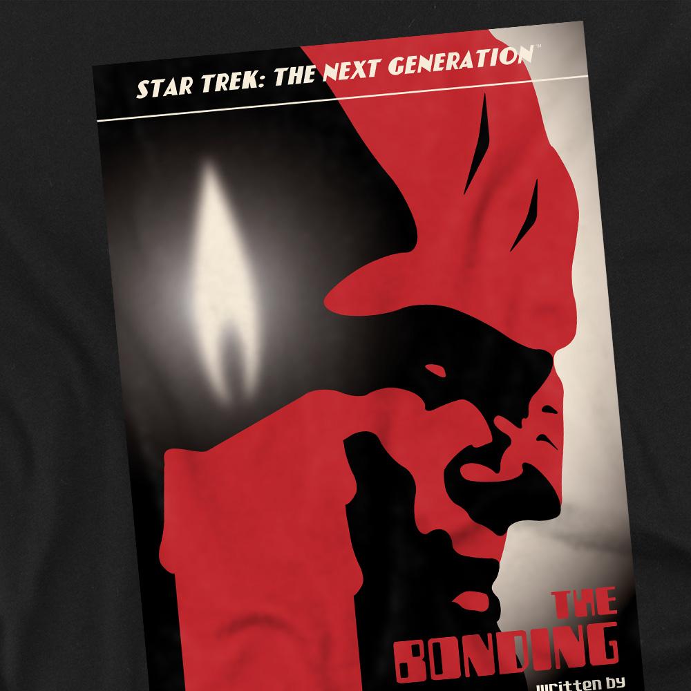 Black - Back - Star Trek Unisex Adult The Next Generation Season 3 Episode 5 T-Shirt