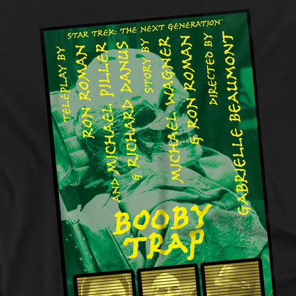 Black - Back - Star Trek Unisex Adult The Next Generation Season 3 Episode 6 T-Shirt