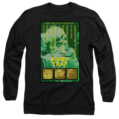 Black - Side - Star Trek Unisex Adult The Next Generation Season 3 Episode 6 T-Shirt
