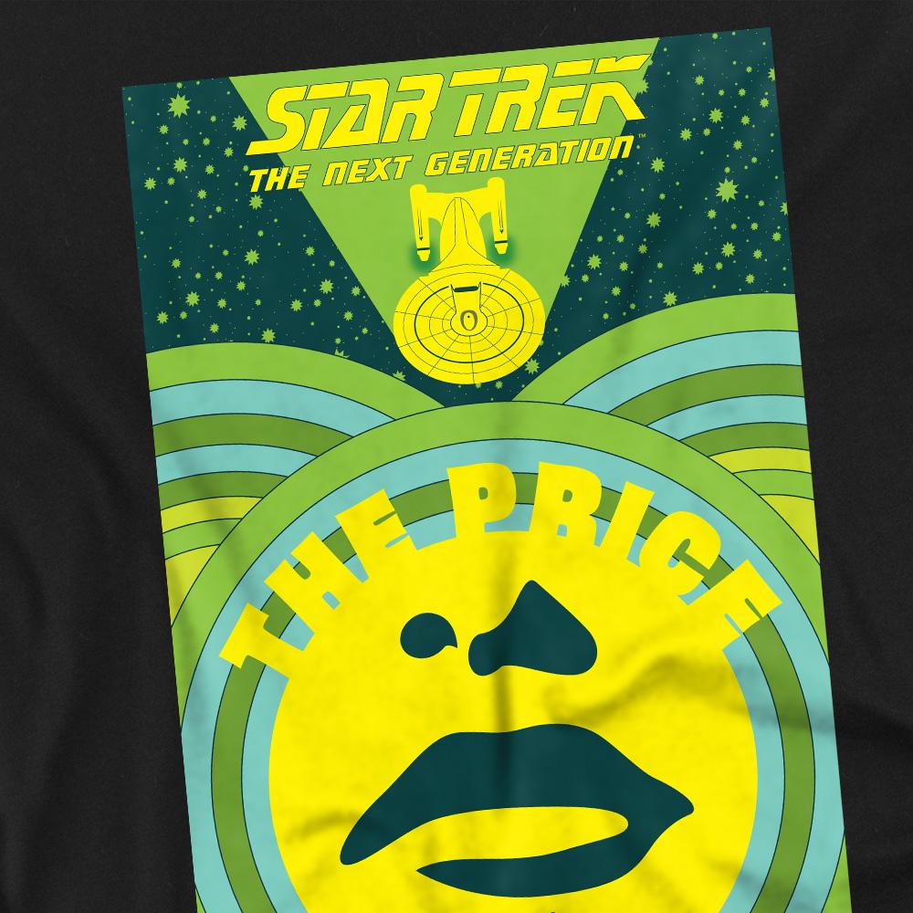 Black - Back - Star Trek Unisex Adult The Next Generation Season 3 Episode 8 T-Shirt