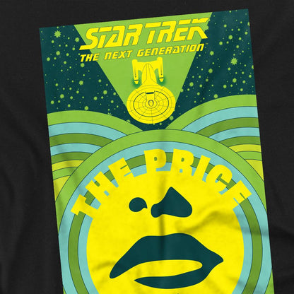 Black - Back - Star Trek Unisex Adult The Next Generation Season 3 Episode 8 T-Shirt