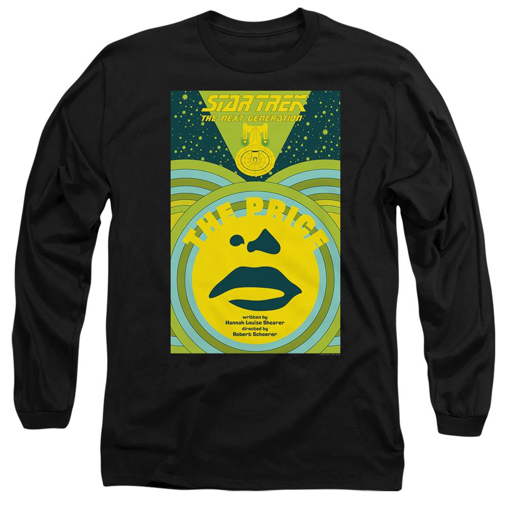 Black - Side - Star Trek Unisex Adult The Next Generation Season 3 Episode 8 T-Shirt