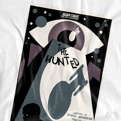 White - Back - Star Trek Unisex Adult The Next Generation Season 3 Episode 11 T-Shirt
