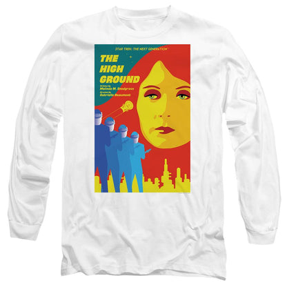 White - Side - Star Trek Unisex Adult The Next Generation Season 3 Episode 12 T-Shirt