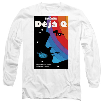 White - Side - Star Trek Unisex Adult The Next Generation Season 3 Episode 13 T-Shirt