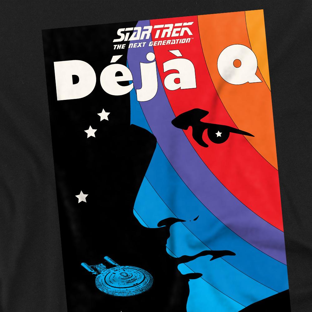 Black - Back - Star Trek Unisex Adult The Next Generation Season 3 Episode 13 T-Shirt