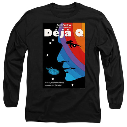Black - Side - Star Trek Unisex Adult The Next Generation Season 3 Episode 13 T-Shirt