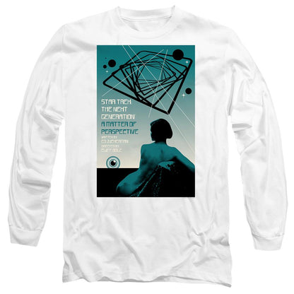 White - Side - Star Trek Unisex Adult The Next Generation Season 3 Episode 14 T-Shirt