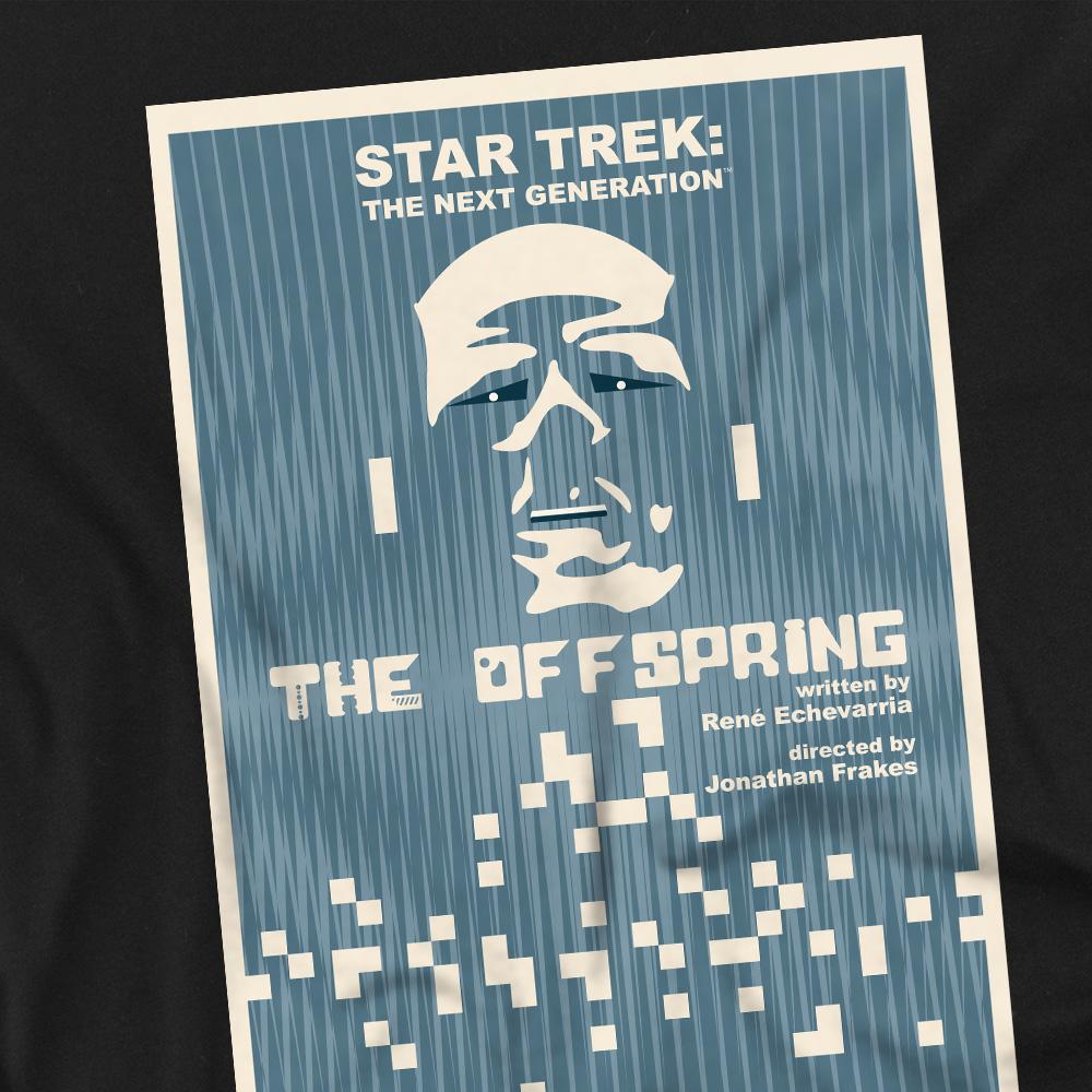 Black - Back - Star Trek Unisex Adult The Next Generation Season 3 Episode 16 T-Shirt