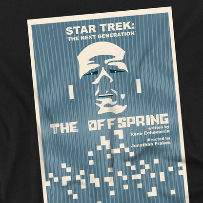 Black - Back - Star Trek Unisex Adult The Next Generation Season 3 Episode 16 T-Shirt
