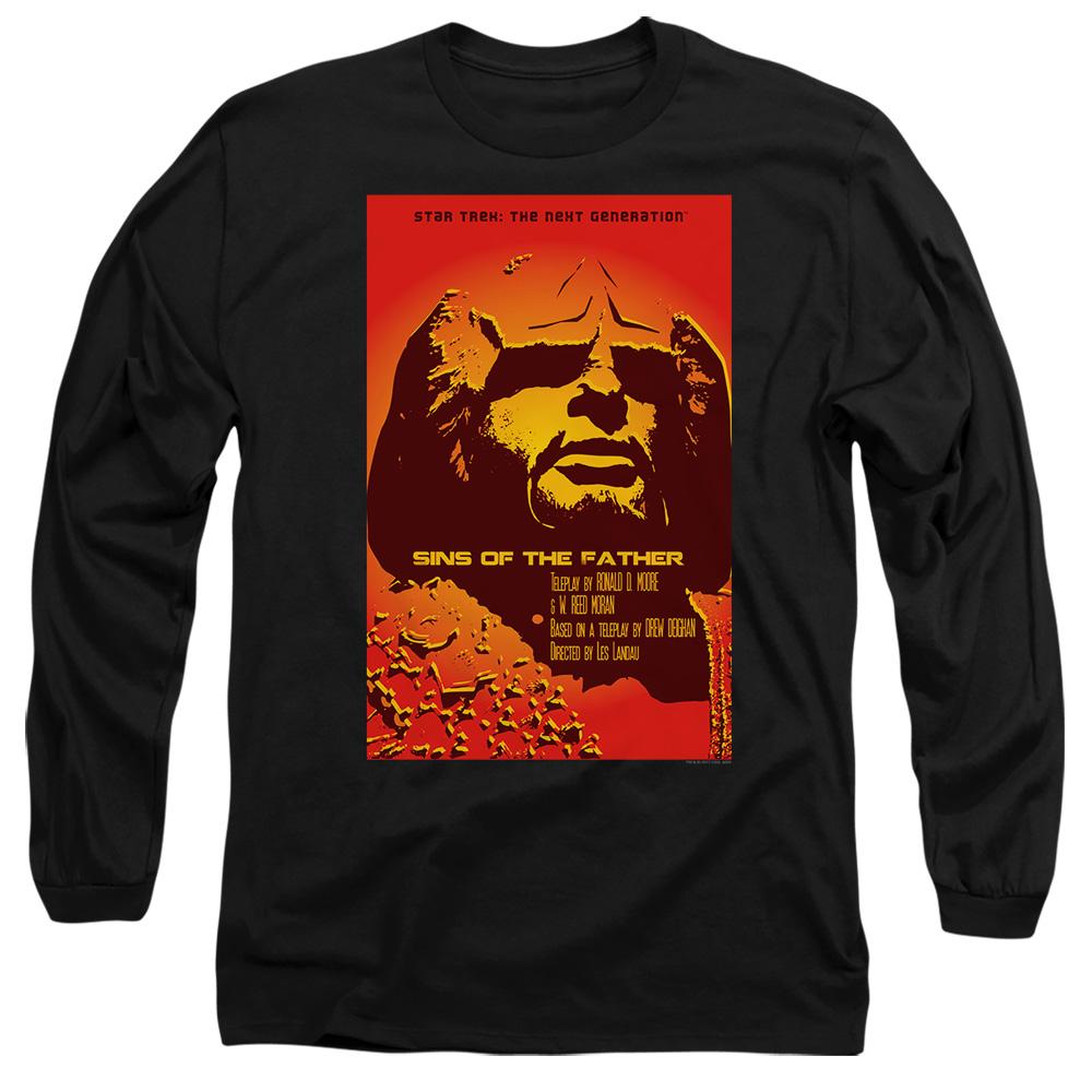 Black - Side - Star Trek Unisex Adult The Next Generation Season 3 Episode 17 T-Shirt