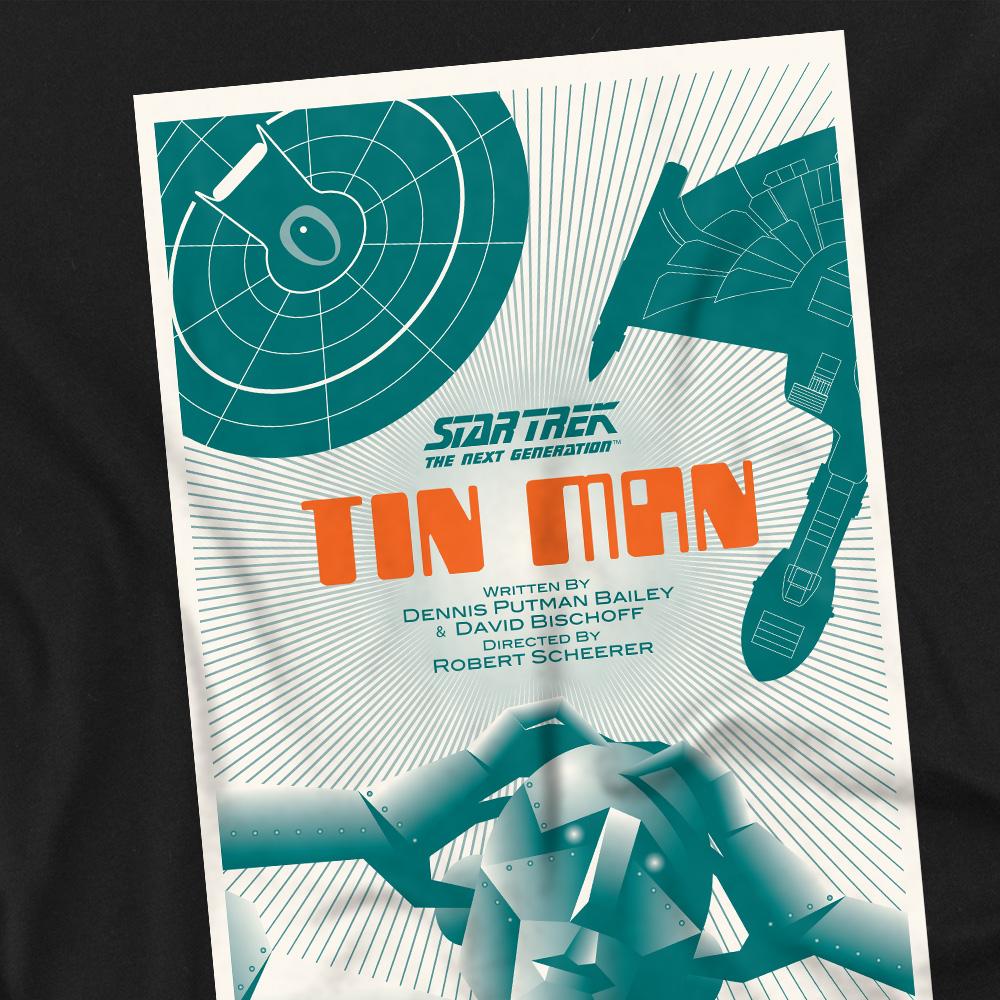 Black - Back - Star Trek Unisex Adult The Next Generation Season 3 Episode 20 T-Shirt