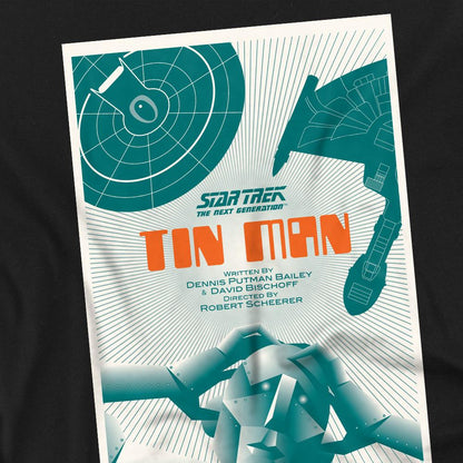Black - Back - Star Trek Unisex Adult The Next Generation Season 3 Episode 20 T-Shirt