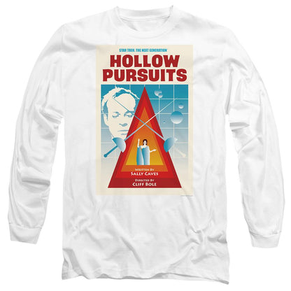 White - Side - Star Trek Unisex Adult The Next Generation Season 3 Episode 21 T-Shirt