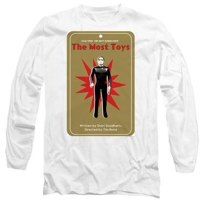 White - Side - Star Trek Unisex Adult The Next Generation Season 3 Episode 22 T-Shirt
