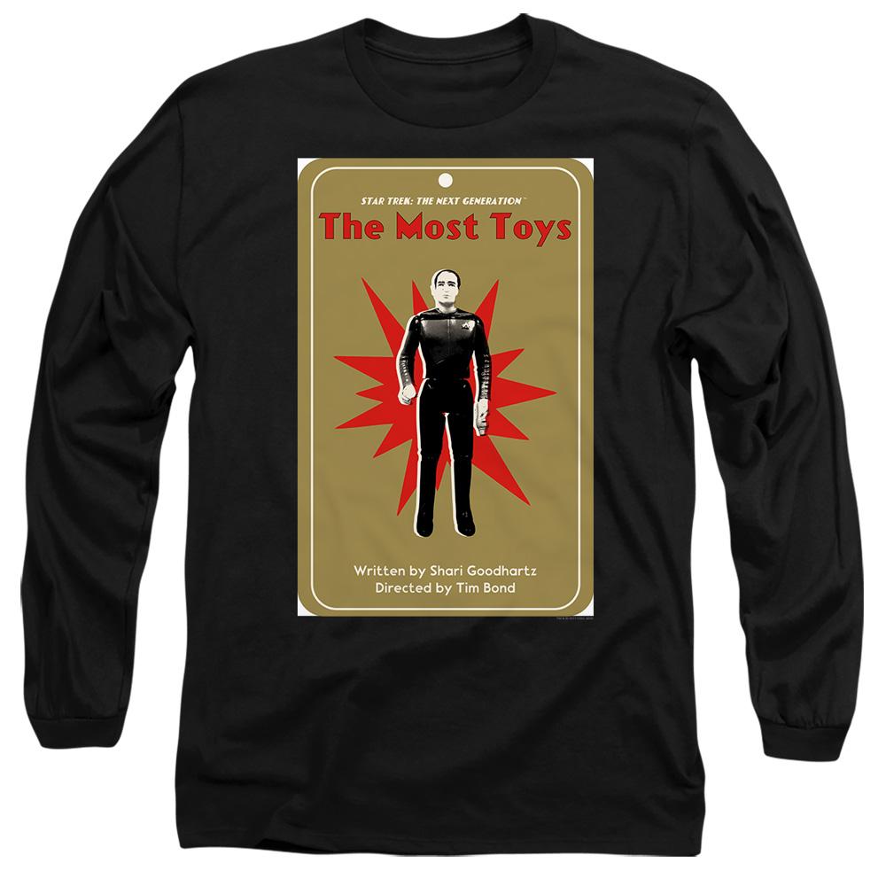 Black - Side - Star Trek Unisex Adult The Next Generation Season 3 Episode 22 T-Shirt