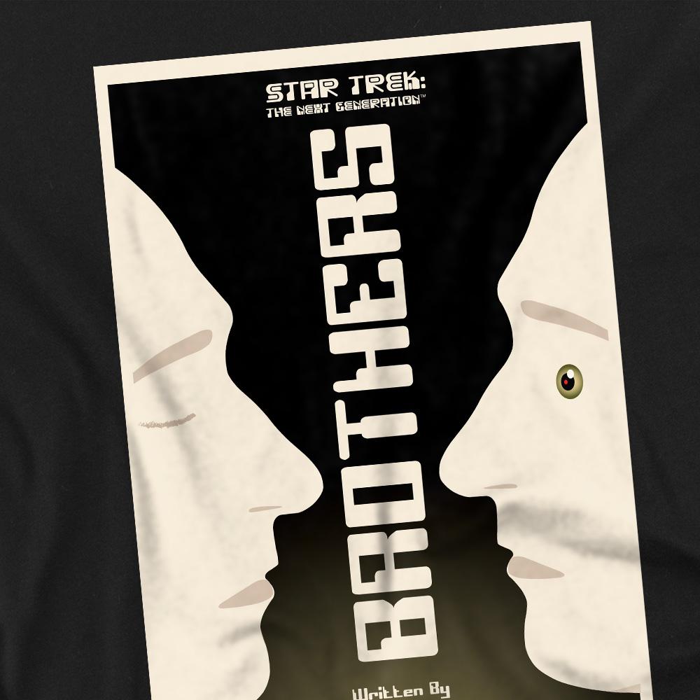 Black - Back - Star Trek Unisex Adult The Next Generation Season 4 Episode 3 T-Shirt