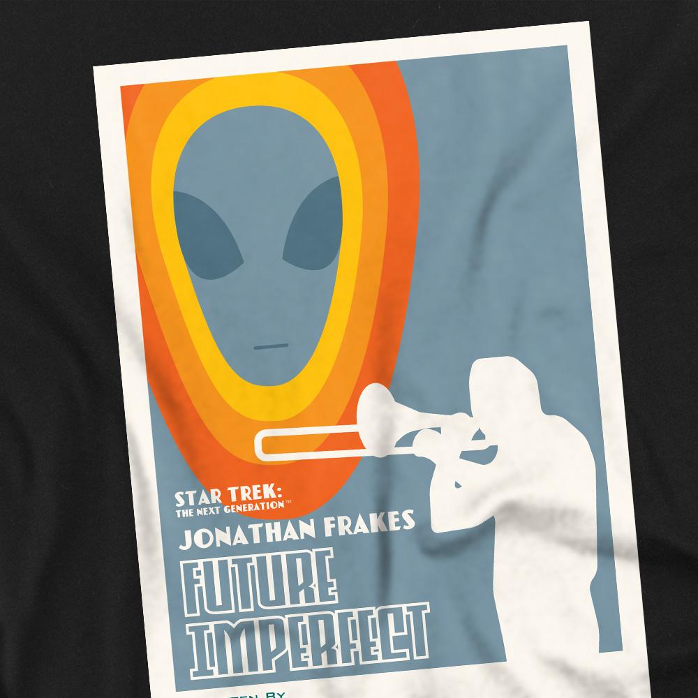 Black - Back - Star Trek Unisex Adult The Next Generation Season 4 Episode 8 T-Shirt