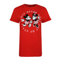 Red - Front - Disney Womens-Ladies Love Never Goes Out Of Style T-Shirt