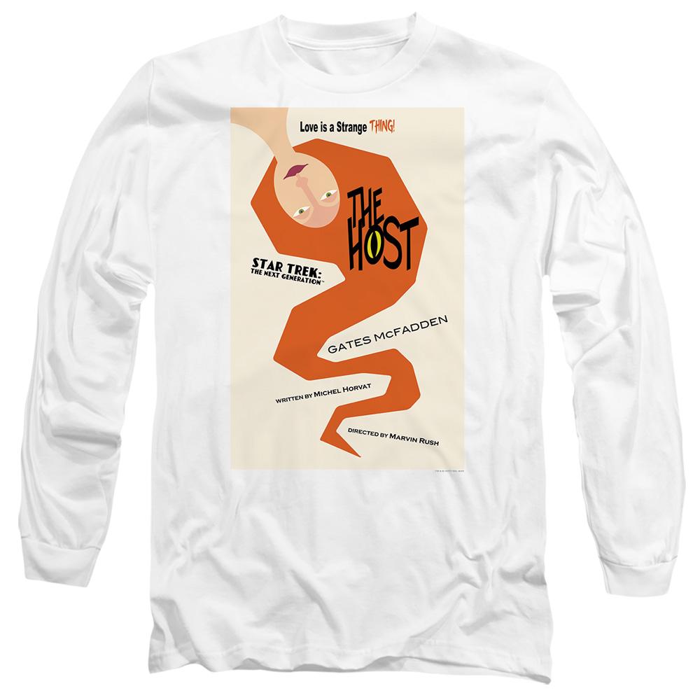 White - Side - Star Trek Unisex Adult The Next Generation Season 4 Episode 23 T-Shirt