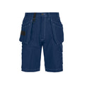 Blue - Front - Projob Mens Cargo Shorts